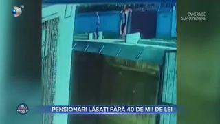 VIDEO- Pensionari lăsați fără 40.000 de lei. Hoții au acționat prin metoda împrietenirii