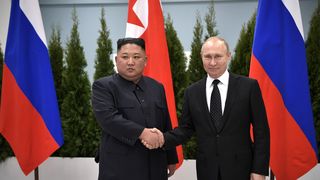 Kim Jong-un și Vladimir Putin, aliați în războiul din Ucraina