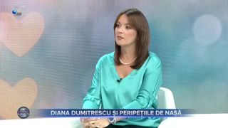 VIDEO - Moment important &icirc;n familia Dianei Dumitrescu. Actrița alături de soțul ei, Alin, au devenit părinți spirituali