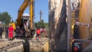 VIDEO-  Un mal de pământ l-a îngropat înainte de ziua lui. Bărbatul și-a pierdut viața la locul de muncă