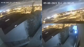 VIDEO - Imagini șocante surprinse cu doar câteva minute înainte de cutremurul devastator din Maroc. Misterul „luminilor albastre” care au fulgerat pe cer. Bilanțul tragediei a ajuns la 2.900 de victime