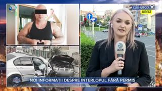 VIDEO - Noi informații despre interlopul fără permis. A fost arestat preventiv pentru 30 de zile