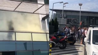 VIDEO - Incendiu în Pipera: O clădire de birouri a luat foc. Angajații, evacuați