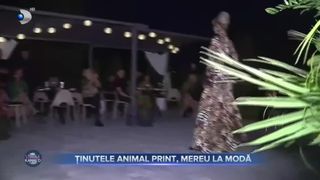Ținutele animal print, mereu la modă. Imprimeurile „tip leopard” vor rămâne întotdeauna în atenția designerilor