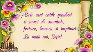 Sf. Sofia 2023: Pe ce dată se sărbătorește? Idei de mesaje cu ”La mulți ani”