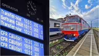 Grevă CFR. Circulația a 266 de trenuri din toată țara va fi &icirc;ntreruptă, vineri, p&acirc;nă la ora 9. CFR a anunțat că oamenii afectați &icirc;și vor primi banii &icirc;napoi