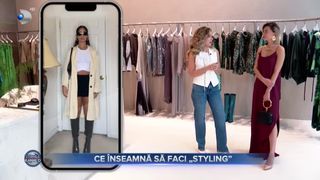 VIDEO - Ce înseamnă să faci styling? „Styling înseamnă de la a combina hainele într-un mod mai interesant până la a pune accesoriile potrivite”