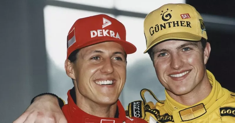Michael Schumacher și fratele său Ralf