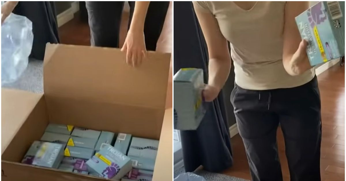 VIDEO - O femeie a primit un pachet de 1.020 de prezervative pe care ...