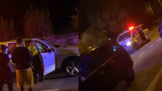 VIDEO- Bărbat urmărit în Baia Mare, de polițiști. Era drogat și a amenințat cu o armă un participant la trafic