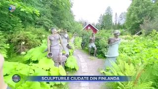VIDEO - Atracții bizare &icirc;ntr-un parc din Finlanda. Peste 500 de sculpturi &icirc;n formă de oameni au devenit atracția principală &icirc;n Parikkla