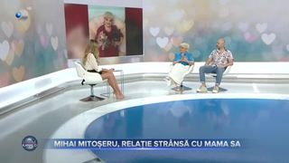 VIDEO - Mihai Mitoșeru, relație str&acirc;nsă cu mama sa. &bdquo;Am o relație mai apropiată &icirc;n sensul că ne vedem mai des. Apropiată a fost tot timpul, toată viața&rdquo;