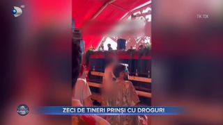 VIDEO - Zeci de tineri prinși cu droguri la un celebru festival de pe litoral