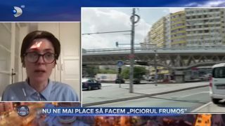 VIDEO - Nu ne mai place să facem &bdquo;piciorul frumos&rdquo;. Pasajul Doamna Ghica, centru pentru ambuteiaje