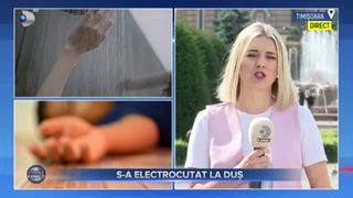 VIDEO - Tragedie &icirc;n Timișoara! Un bărbat și-a pierdut viața electrocutat &icirc;n timp ce făcea duș
