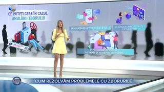 VIDEO - Cum rezolvăm problemele cu zborurile? Normele europene spun că ai dreptul de a alege între: rambursarea costului biletului și reprogramarea zborului