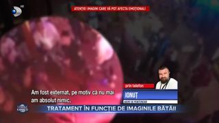 VIDEO- Tratament &icirc;n funcție de imaginile bătăii. Trimis acasă și rechemat la spital pentru investigații suplimentare