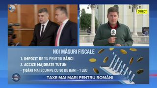 VIDEO - Noile taxe anunțate de Guvern. Crește acciza pentru băuturile alcoolice, &icirc;ncep&acirc;nd cu ianuarie 2024