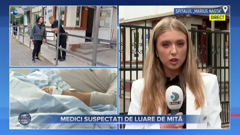 Percheziții de amploare la Institutul „Marius Nasta” din Capitală. Mai multe cadre medicale sunt suspectate de luare de mită