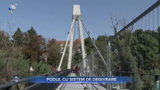 VIDEO - Podul Intelectualilor din Oradea va beneficia de un sistem de degivrare. Localnicii sunt încântați că vor scăpa și de problema înghețului
