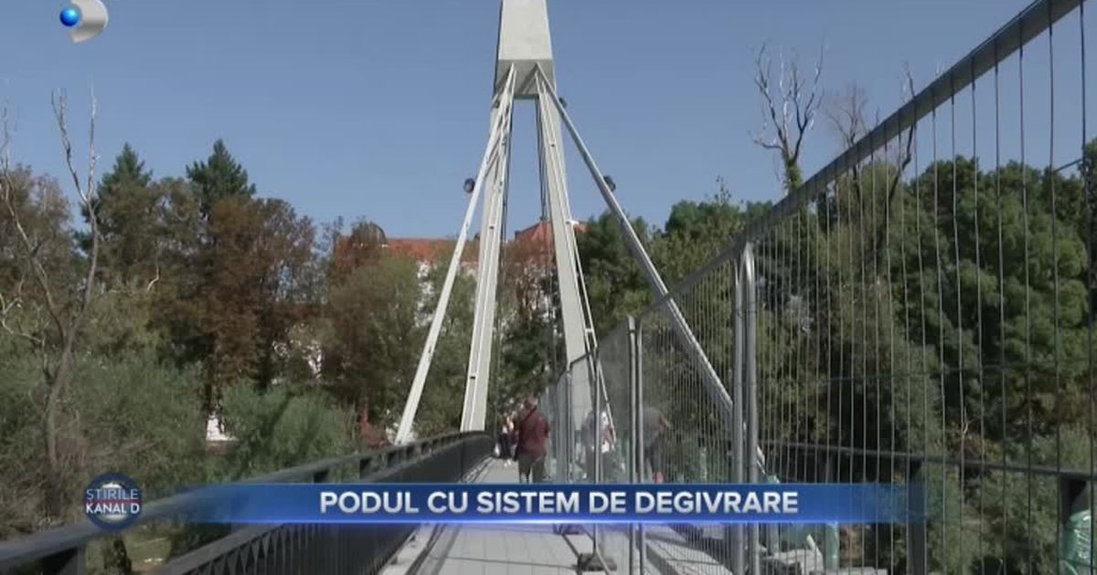 VIDEO - Podul Intelectualilor din Oradea va beneficia de un sistem de ...