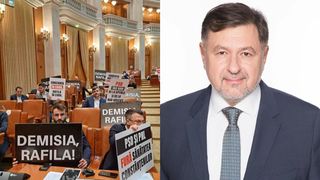 Demisia ministrului Sănătății, Alexandru Rafila, cerută de USR, a fost respinsă în Parlament: "Rafila condamnă la moarte copiii din Arad"