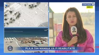 VIDEO - Plaja din Mamaia va fi reabilitată. Reprezentanții Apelor Rom&acirc;ne au ales o firmă pentru reamenajarea stațiunii
