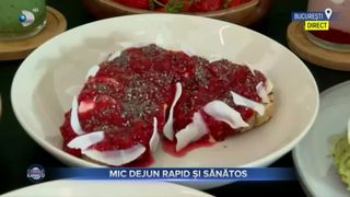 VIDEO - Idei pentru un mic dejun sănătos. Cereale cu fructe de pădure, un preparat rapid și ușor pentru micul dejun