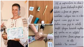 O învățătoarea de la Școala Gimnazială „Nicolae Titulescu”, din Cluj-Napoca le-a pregătit elevilor săi din clasa I-a, un kit de supraviețuire, format din mai multe obiecte dar și o scrisoare scrisă de mână.