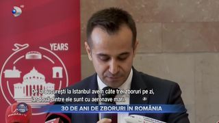 VIDEO - 30 de ani de zboruri &icirc;n Rom&acirc;nia. Eveniment special a fost organizat pe Aeroportul Henri Coandă