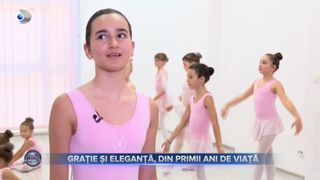 VIDEO - Grație și eleganță, din primii ani de viață. Pasiunea pentru balet c&acirc;știgă teren &icirc;n r&acirc;ndul fetițelor