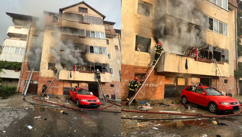 Exploziile se țin lanț în România. Două persoane s-au stins din viață după ce o bubuitură puternică a avut loc într-un bloc din Sibiu