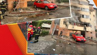 FOTO/VIDEO. Exploziile se țin lanț &icirc;n Rom&acirc;nia. Două persoane s-au stins din viață după ce o bubuitură puternică a avut loc &icirc;ntr-un bloc din Sibiu