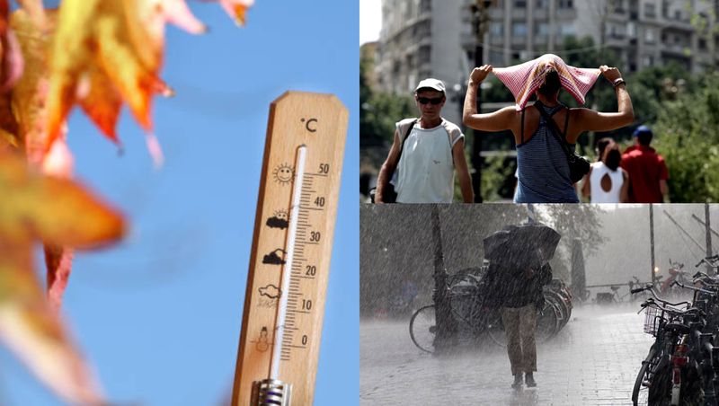 Jumătate de țară intră sub cod galben și portocaliu de ploi. Harta zonelor vizate. Capitala, sufocată de caniculă