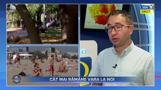 VIDEO - C&acirc;t mai răm&acirc;ne vara &icirc;n Rom&acirc;nia? Temperaturi peste cele normale, p&acirc;nă la jumătatea lunii octombrie