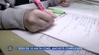 VIDEO- Elev de 10 ani &icirc;n comă, anchetă complicată. La finalul orei de educație fizică, &icirc;n timp ce se juca cu mingea, s-a lovit