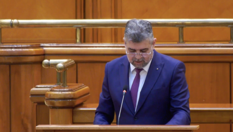 Marcel Ciolacu, declarații în urma ședinței de la Parlament