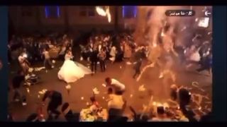 Nuntă cu final tragic. Sute de persoane au murit după ce sala a luat foc din cauza artificiilor