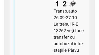 Aceștia au primit &icirc;nștiințarea electronic, pe aplicația CFR, despre autobuzul care trebuia să &icirc;i transporte la Pitești.