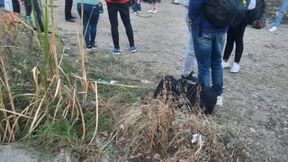 &Icirc;n tren se aflau 50-60 de pasageri, printre care și copii.