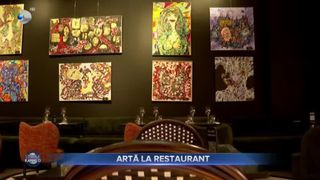 VIDEO - Cafea exclusivistă, vinuri de colecție și o expoziție de artă. Toate într-un singur restaurant din centrul Bucureștiului