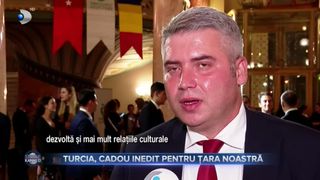 Turcia, cadou inedit pentru Rom&acirc;nia. Replica lucrării &bdquo;Cartea științei muzicii după felul literelor&rdquo;, scrisă de Dimitrie Cantemir, a ajuns &icirc;n țara noastră
