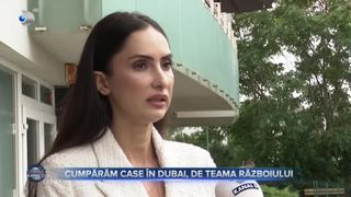 VIDEO- Cumpărăm case &icirc;n Dubai, de teama războiului. Cumpărător: "Este o zonă sigură, nu au conflicte"