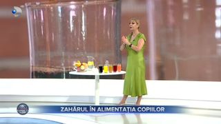 VIDEO - Cât zahăr conține un suc natural? Nutriționist: „Îndulcitorii sunt mult mai periculoși decât zahărul în sine”