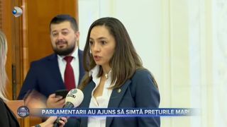 Parlamentarii au ajuns să simtă prețurile mari. ,,Plătesc facturi mai mari, pe aliment mai mult''