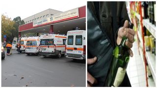 Un pacient a fugit din spitalul județean ca să bea alcool, a căzut și a murit