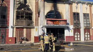 Incendiu devastator &icirc;ntr-un club din Murcia, Spania