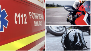 Accident de motocicletă &icirc;n Suceava: Un t&acirc;năr a murit, iar o fată de 16 ani se află &icirc;n stare gravă spital