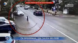 VIDEO. O tânără de 29 de ani din Găești și-a prins soțul cu altă femeie în mașină. De necrezut ce a făcut!