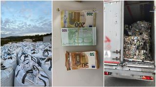 UPDATE/FOTO/VIDEO - Mafia gunoaielor. Peste 1.500 de tone de deșeuri au fost introduse ilegal &icirc;n Rom&acirc;nia, sub pretextul reciclării. Capul mafiei gunoaielor, Bogdan Macra, a fost capturat pe aeroport